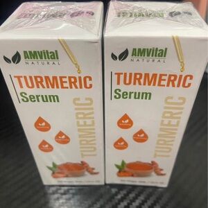 Natural Turmeric Serum - White and Orange